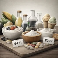 لیست افزودنی های مجاز خوراکی