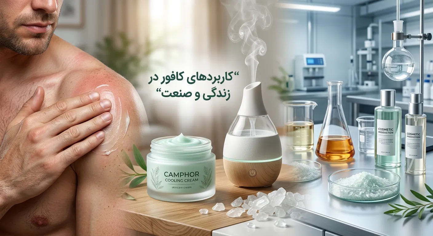 کافور چیست؟ انواع کاربردها و مزایای مصرف آن