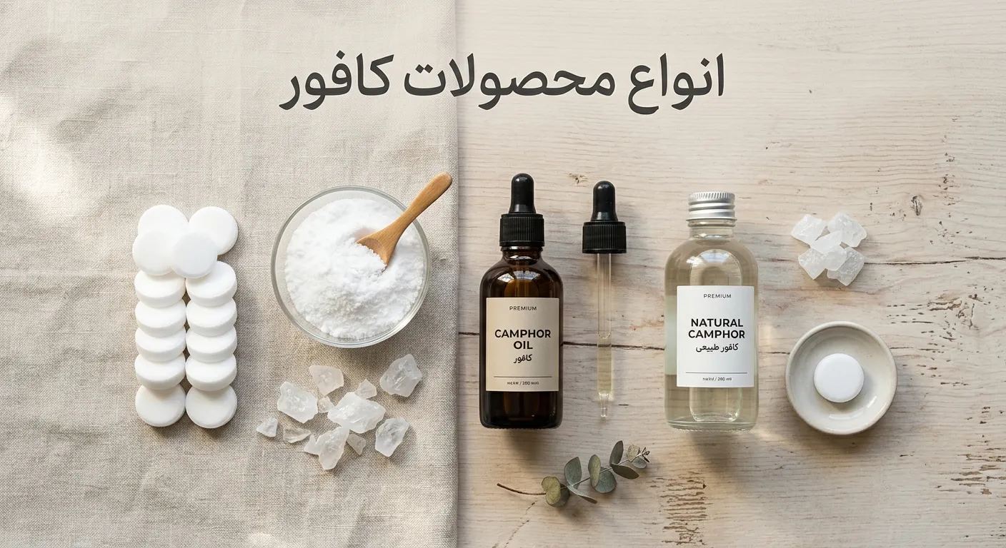 از کافور به دلیل خواص ضد التهابی و تسکین‌ دهندگی در تولید پماد های موضعی برای کاهش درد مفاصل و عضلات استفاده می‌ شود. همچنین در فرهنگ عامه از رایحه تند و خاص آن برای دور کردن حشرات و پیشگیری از بیدزدگی لباس‌ ها استفاده می کنند. 