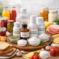 لیست انواع نگهدارنده غذایی