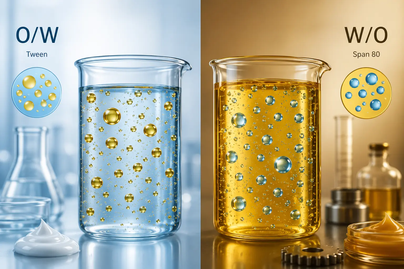 How to Tell If Your Emulsion Is W O or O W