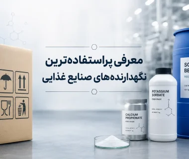 معرفی پراستفاده ترین نگهدارنده های صنایع غذایی