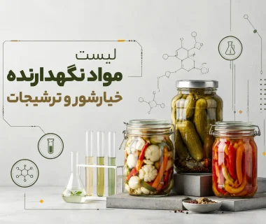 لیست بهترین مواد نگهدارنده خیارشور و ترشیجات برای تولید کنندگان