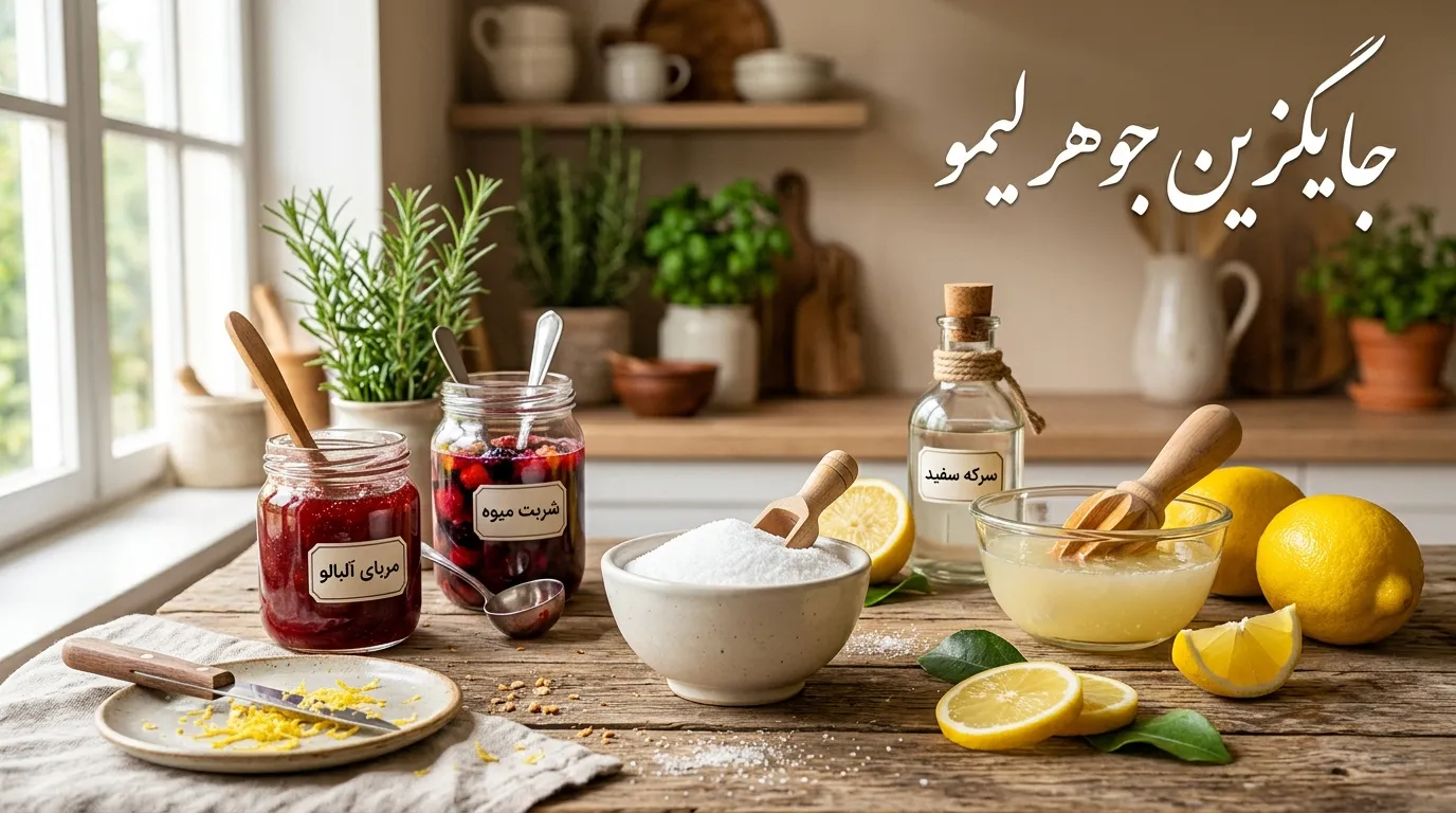 به جای جوهر لیمو از چه چیزی استفاده کنیم؟ چند انتخاب ساده و در دسترس