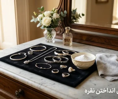 برق انداختن نقره با جوش شیرین در چند دقیقه | آموزش ۳ روش علمی و خانگی