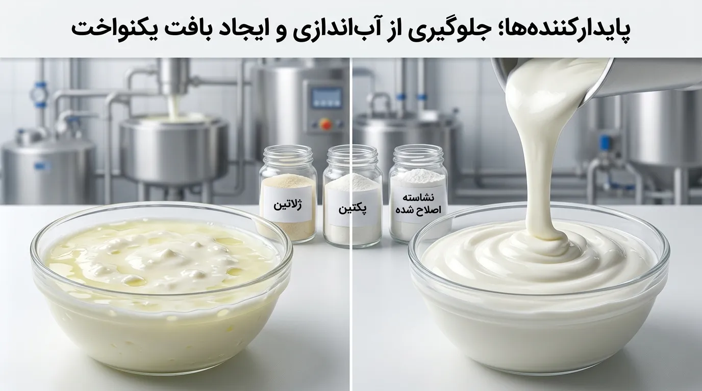 مواد اولیه پنیر و ماست چیست؟ معرفی مهمترین ترکیبات و نقش آنها در کیفیت 18 مهم ترین مواد اولیه پنیر و ماست و نقش هر کدام در کیفیت نهایی