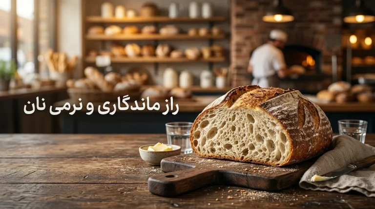 مونو دی گلیسیرید در نان و تأثیر آن بر بافت | نرمی و ماندگاری