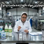 مهم‌ترین مواد نگهدارنده ماست و دوغ و تأثیر آن‌ها بر ماندگاری