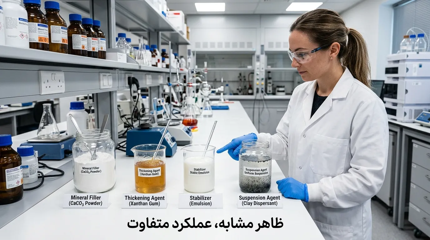 تفاوت مواد پرکننده با افزودنی‌های عملکردی در فرمولاسیون
