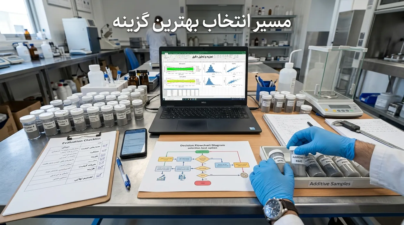 بررسی بهترین مواد ضد چسبندگی برای پودرهای غذایی، دارویی و شیمیایی + راهنمای انتخاب ماده 14 راهنمای انتخاب ماده ضد چسبندگی مناسب برای محصولات پودری
