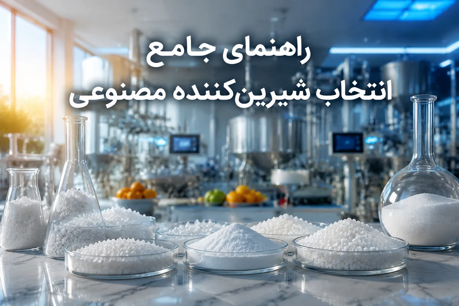 چگونه بهترین شیرین کننده مصنوعی را برای هر محصول و کاربرد صنعتی انتخاب کنیم؟