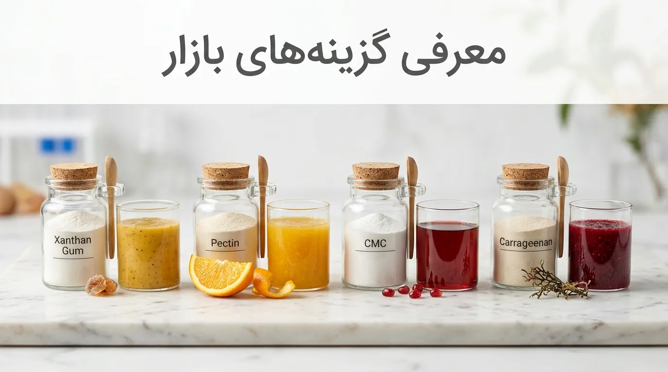 راهنمای انتخاب بهترین ماده معلق‌کننده برای شربت و نوشیدنی