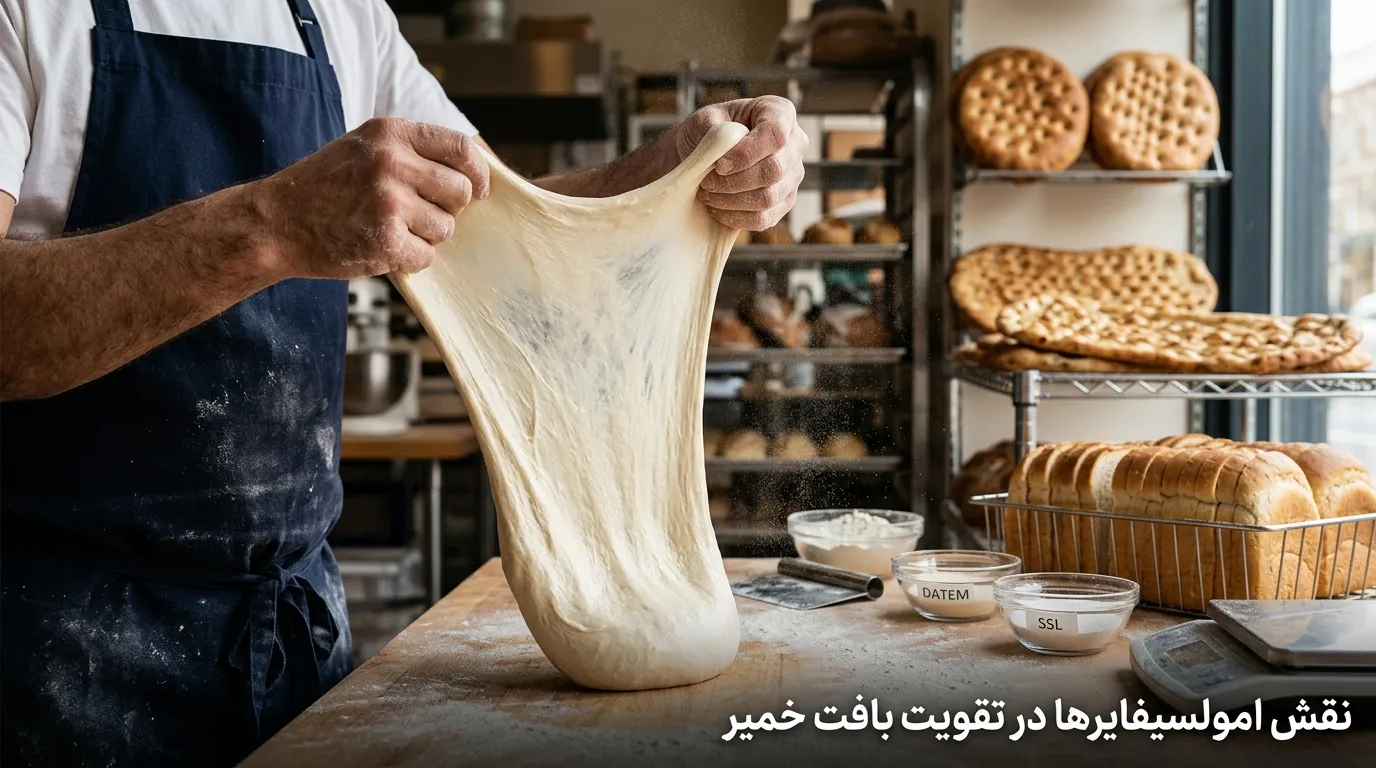 ترکیبات بهبود دهنده نان چیست و هر ماده چه تأثیری در کیفیت خمیر و نان دارد؟