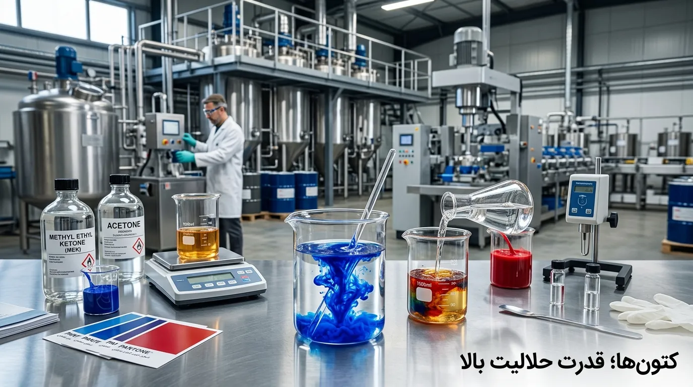 حلال‌های شیمیایی چه انواعی دارند و هر کدام در چه صنایعی استفاده می‌شوند؟