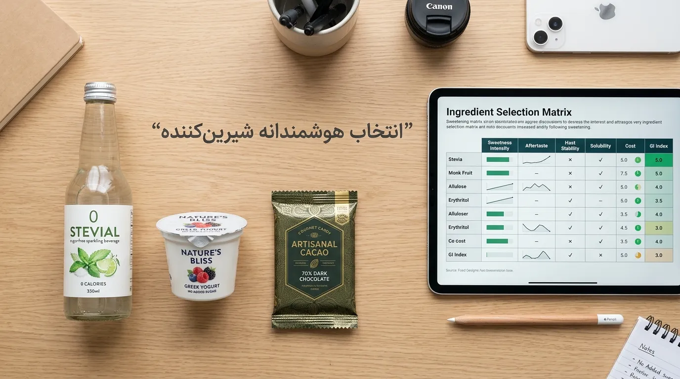 مقایسه انواع شیرین کننده مصنوعی: مزایا، معایب و کاربردها