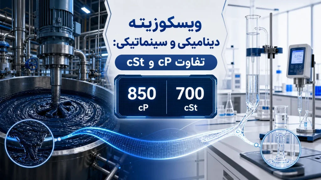 فرق ویسکوزیته دینامیکی و سینماتیکی چیست و هرکدام چه کاربردی دارند؟راهنمای انتخاب درست