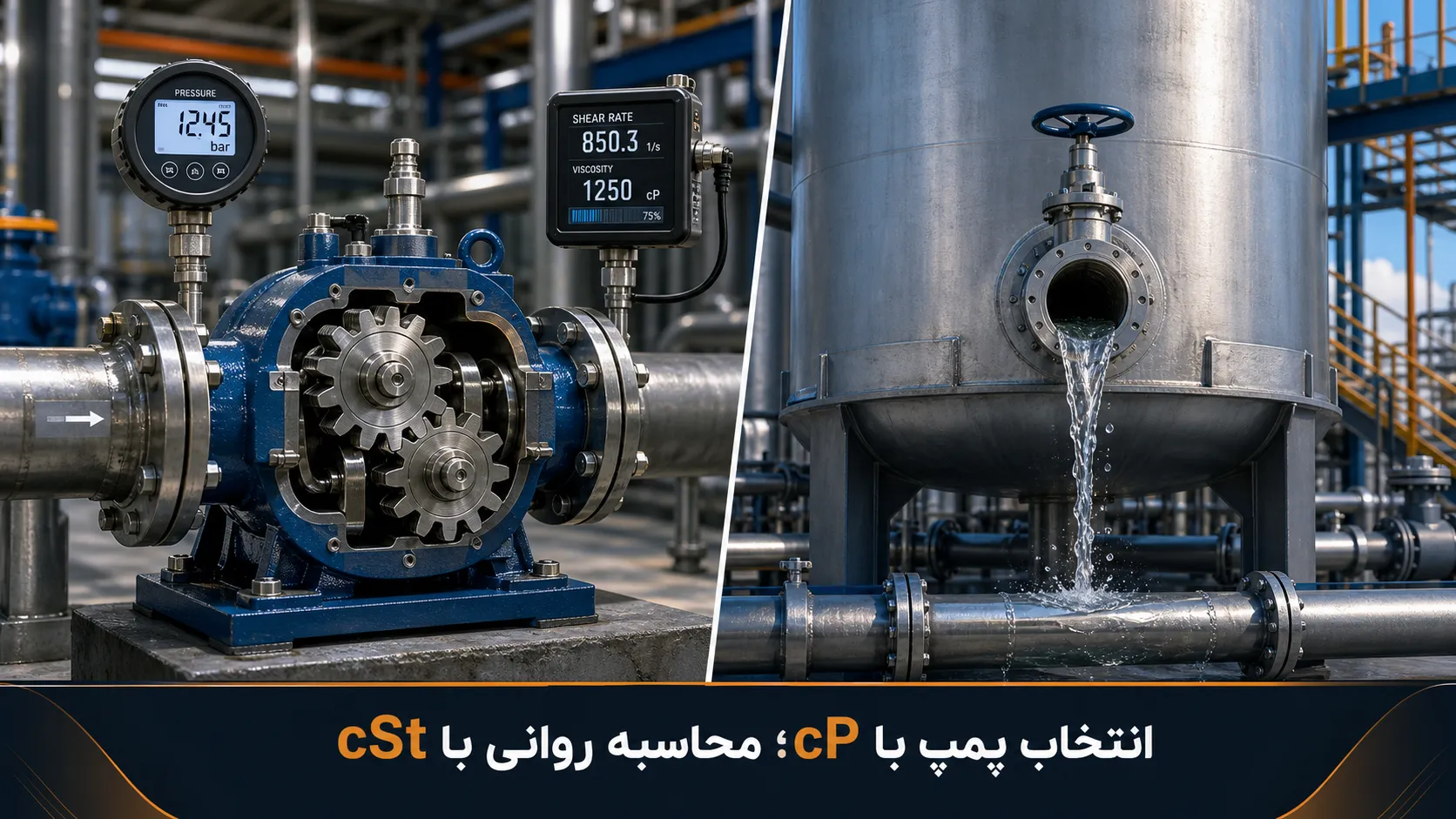 فرق ویسکوزیته دینامیکی و سینماتیکی چیست؟ کاربرد ،انتخاب درست