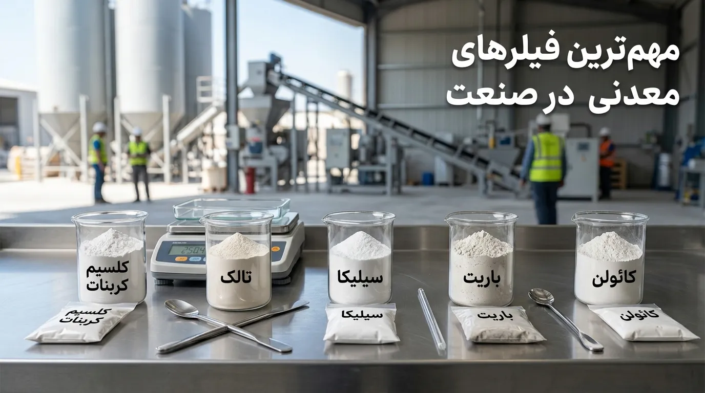 معرفی انواع مواد پرکننده در صنایع دارویی، شیمیایی و رنگ و کاربرد هرکدام