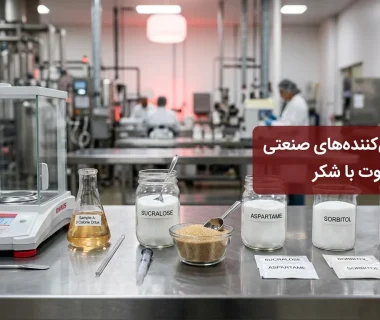 انواع شیرین‌کننده‌های صنعتی کدام‌اند و هرکدام چه کاربردی دارند؟ مقایسه با شکر طبیعی