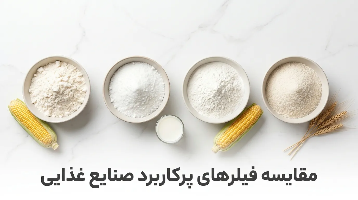 چگونه بهترین فیلر و حجم‌دهنده را برای فرمولاسیون پودرهای غذایی و مکمل‌های ورزشی انتخاب کنیم؟