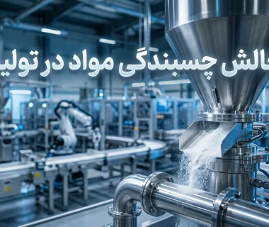 بررسی علت کلوخه شدن مواد، چسبیدن به تجهیزات و راهکارهای کنترل آن