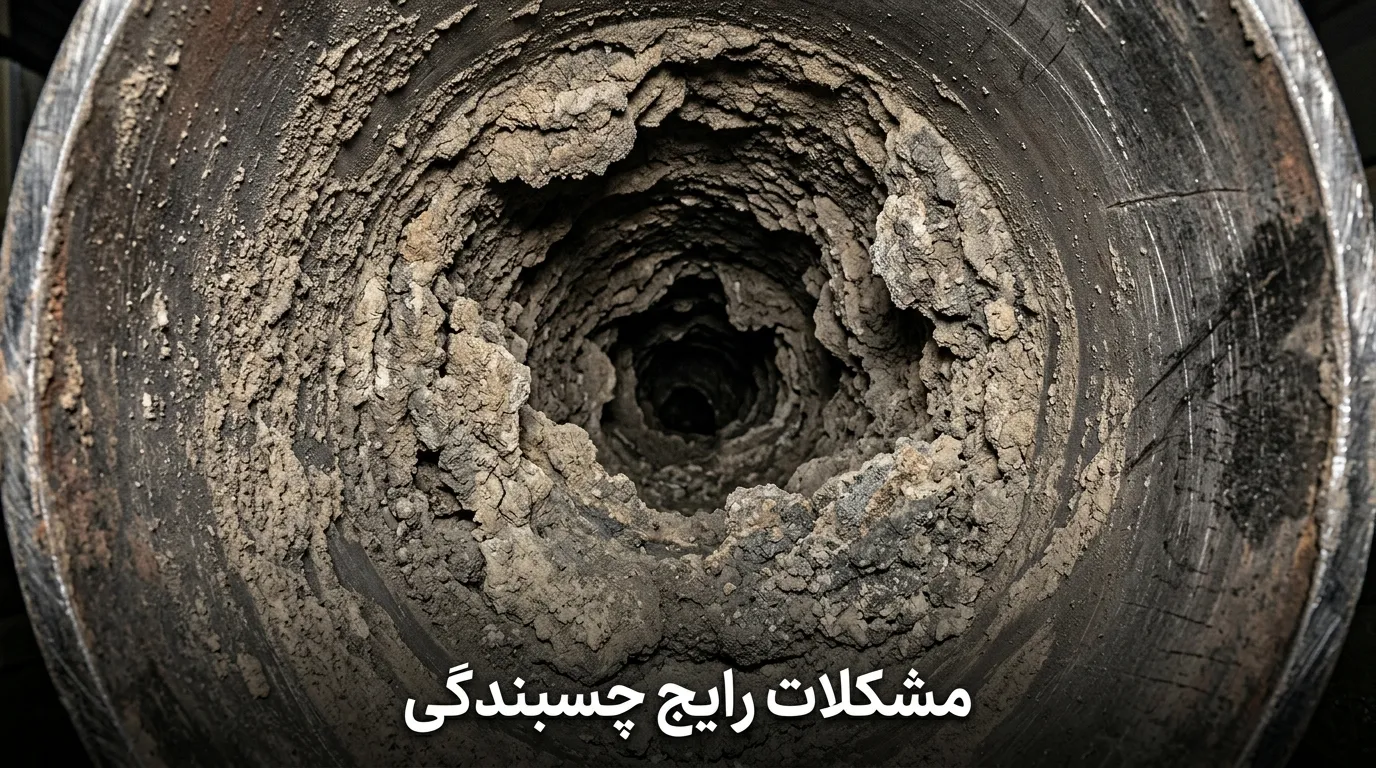 مشکلات رایج چسبندگی مواد در تولید و روش‌های جلوگیری از آن