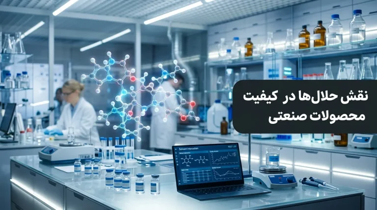 نقش حلال‌ها در بهبود فرآیند تولید و کیفیت محصولات صنعتی