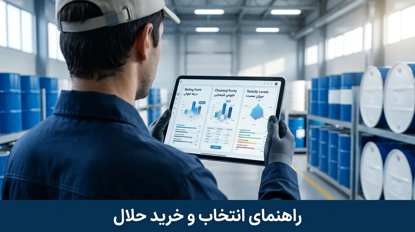 راهنمای کاربردی نقش حلال ها در بهبود فرآیند تولید و کیفیت محصولات صنعتی
