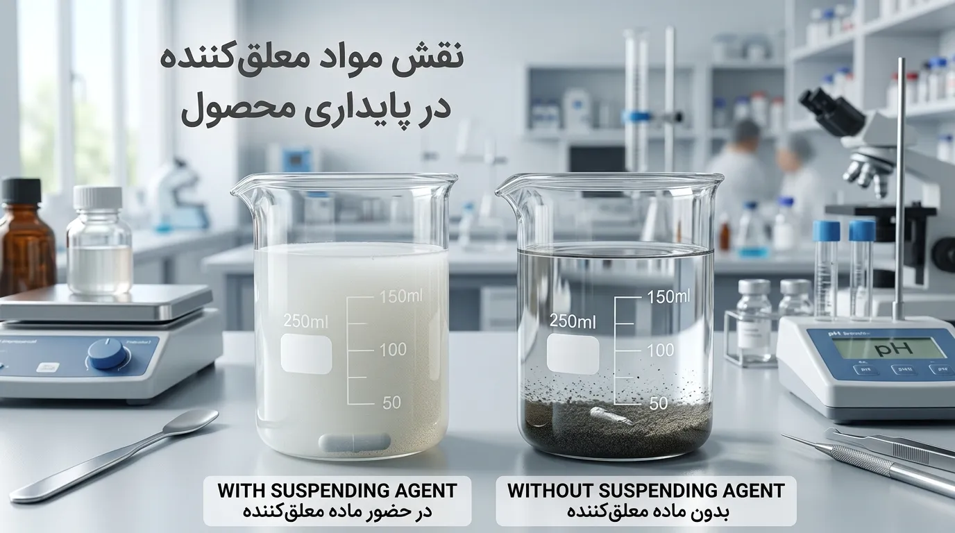 مواد غلیظکننده و معلقکننده چه فرقی دارند؟ مقایسه نقش هرکدام در پایداری و بافت محصول 17 مواد غلیظکننده و معلقکننده چه فرقی دارند؟ مقایسه نقش هرکدام در پایداری و بافت محصول