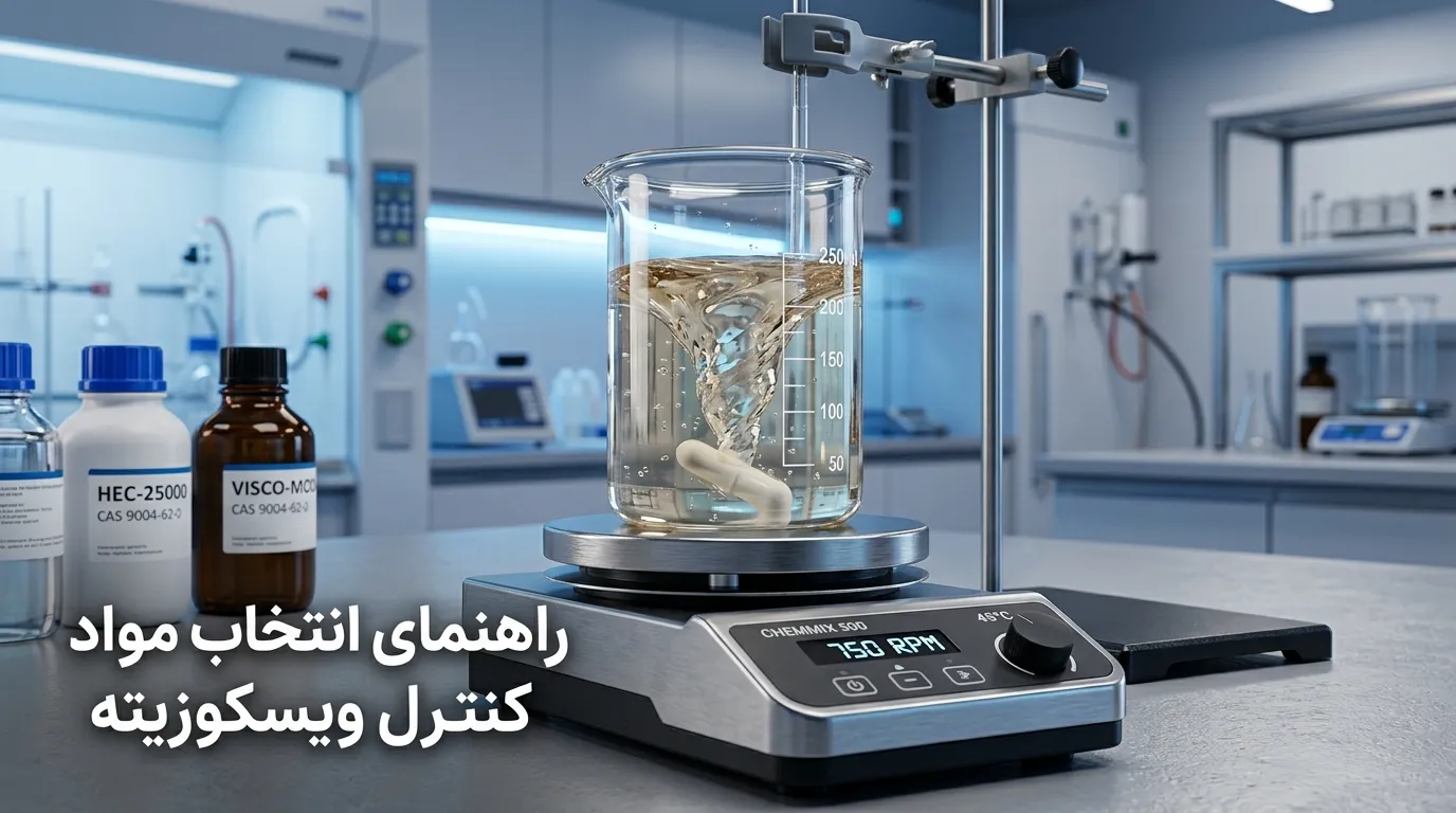 چگونه بهترین ماده برای تنظیم ویسکوزیته را در فرمولاسیون خود انتخاب کنیم تا از خطاهای پرهزینه جلوگیری کنیم؟