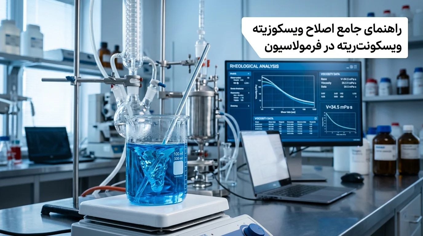 راهکارهای اصلاح ویسکوزیته در فرمولاسیون‌های مختلف با تمرکز بر مشکلات رایج