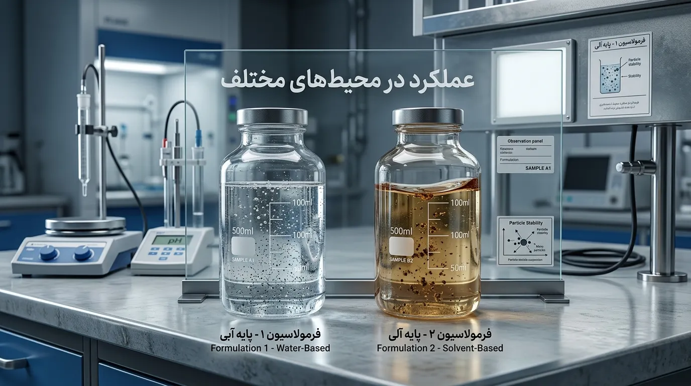 مواد معلق‌کننده چیست و چگونه از ته‌نشینی جلوگیری می‌کند؟