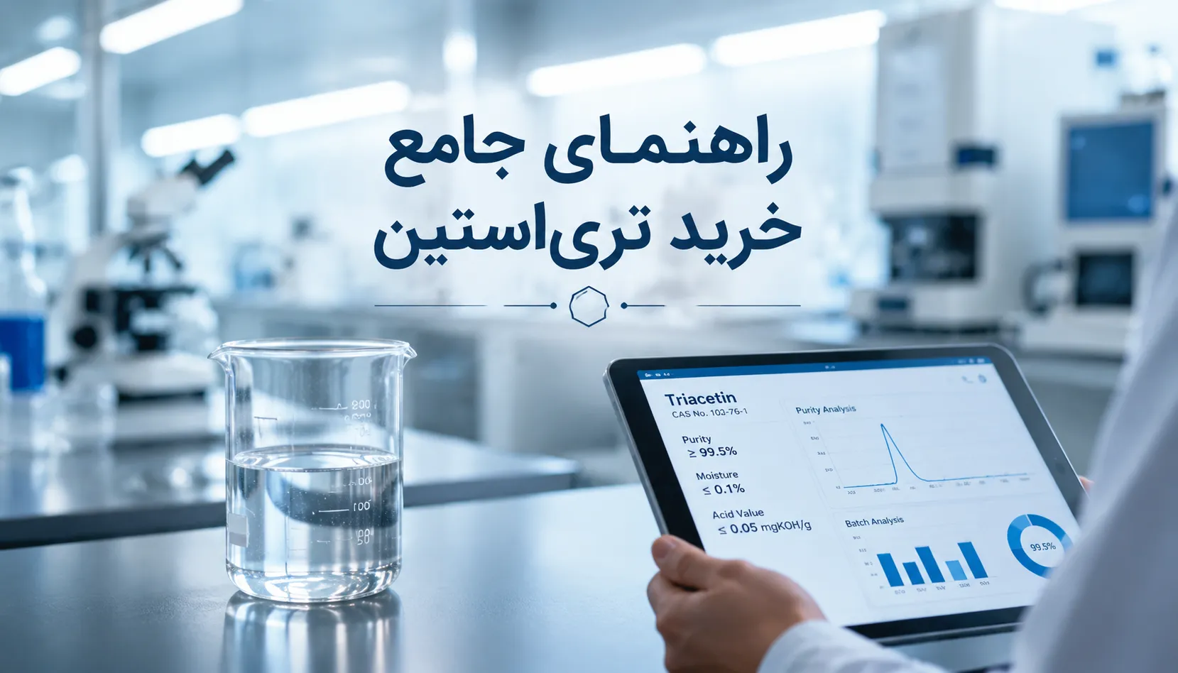 راهنمای خرید تری‌ استین؛ از تشخیص خلوص و اسیدیته تا بررسی دقیق COA