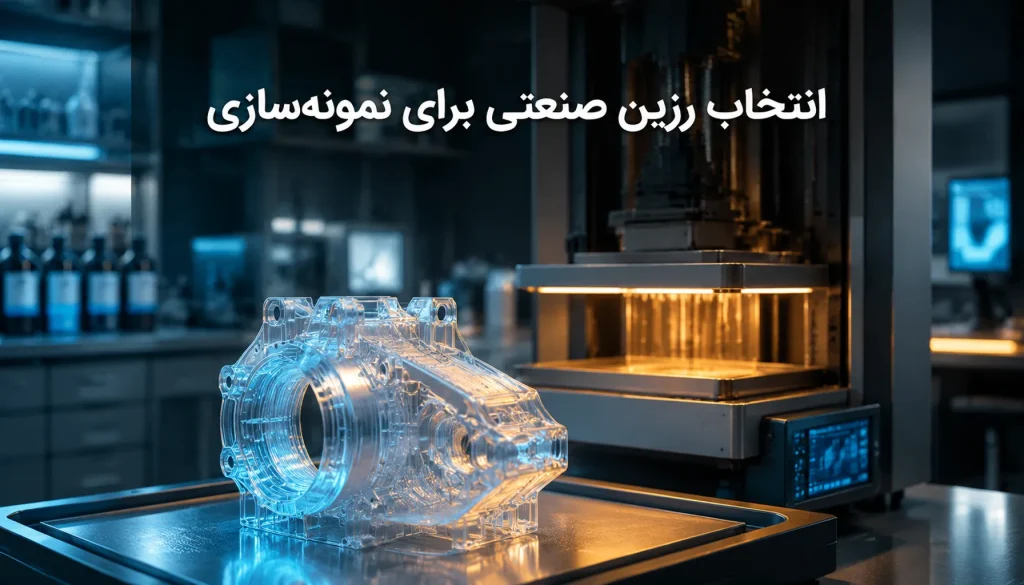 چطور بهترین رزین صنعتی را برای نمونه‌سازی قطعات انتخاب کنیم؟