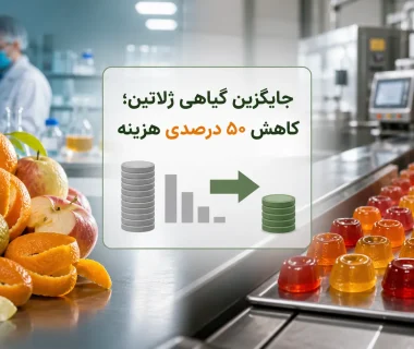 جایگزین ارزان‌قیمت و گیاهی برای ژلاتین؛ چطور هزینه تولید پاستیل را به نصف برسانید؟