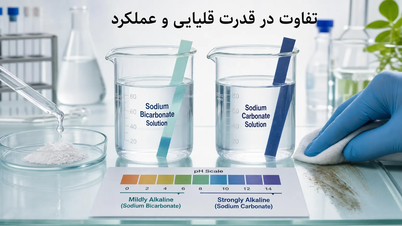 تفاوت کربنات سدیم و بی کربنات سدیم چیست؟ مقایسه کاربرد، قدرت اثر و موارد مصرف