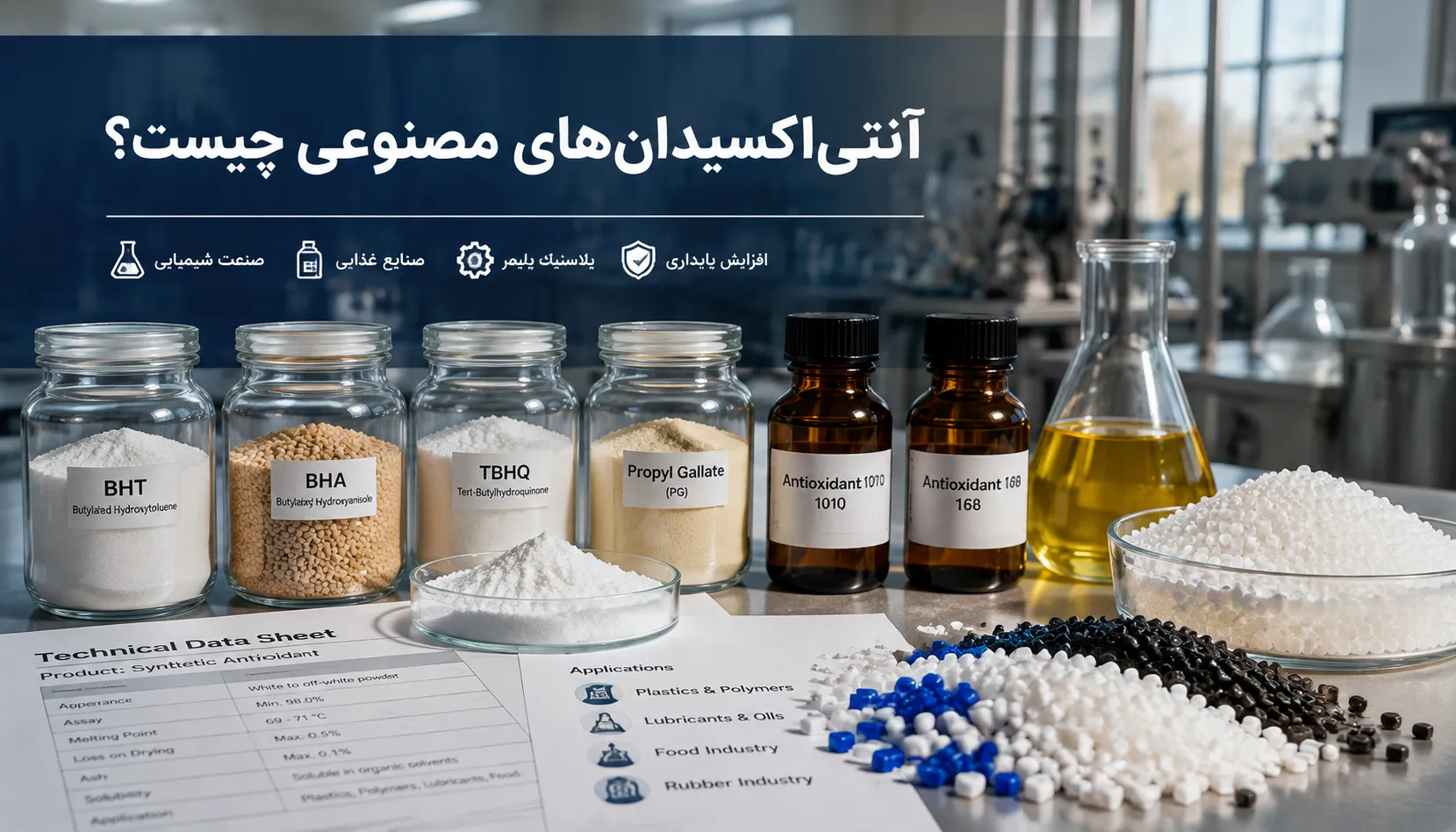 آنتی‌اکسیدان‌های مصنوعی چه هستند و در چه محصولاتی استفاده می‌شوند؟ انواع و نکات مهم انتخاب