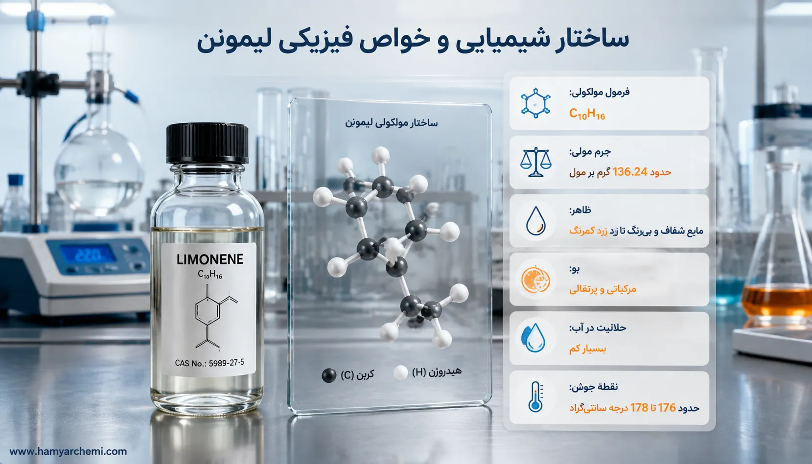 لیمونن چیست؟ بررسی خواص، کاربردها و روش استخراج و نکات خرید