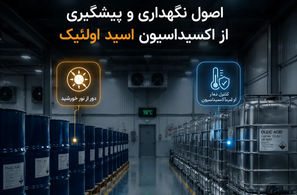 اسید اولئیک چیست؟ از فرمول شیمیایی، تفاوت گریدهای گیاهی و حیوانی تا کاربرد در شوینده، آرایشی و روان‌کارها