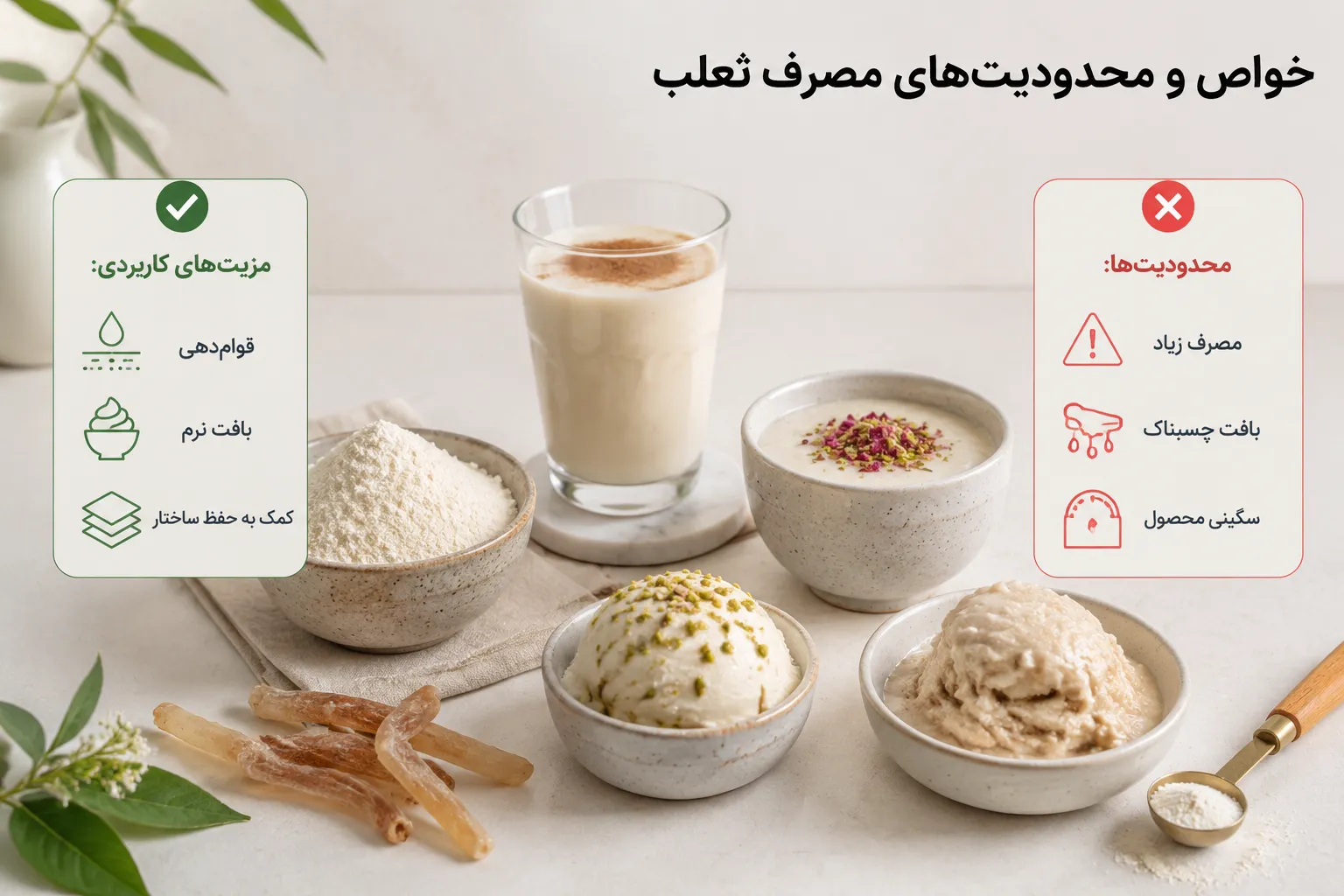 پودر ثعلب چیست؟ راهنمای جامع شناخت، کاربرد و انواع آن