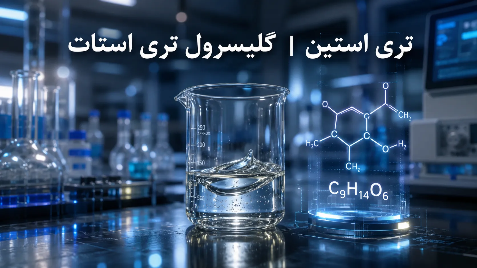 تری استین چیست؟ بررسی کامل مشخصات، کاربردها و گریدهای گلیسرول تری استات